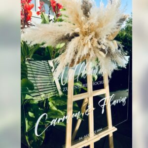 Hochzeit Willkommensschild Willkommen Schild Event Vermietung