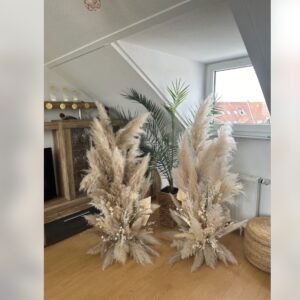 Pampasgras Tower Gestecke Boho Feier & Hochzeit - Vermietung