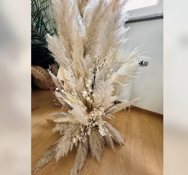 Pampasgras Tower Gestecke Boho Feier & Hochzeit - Vermietung – Bild 3